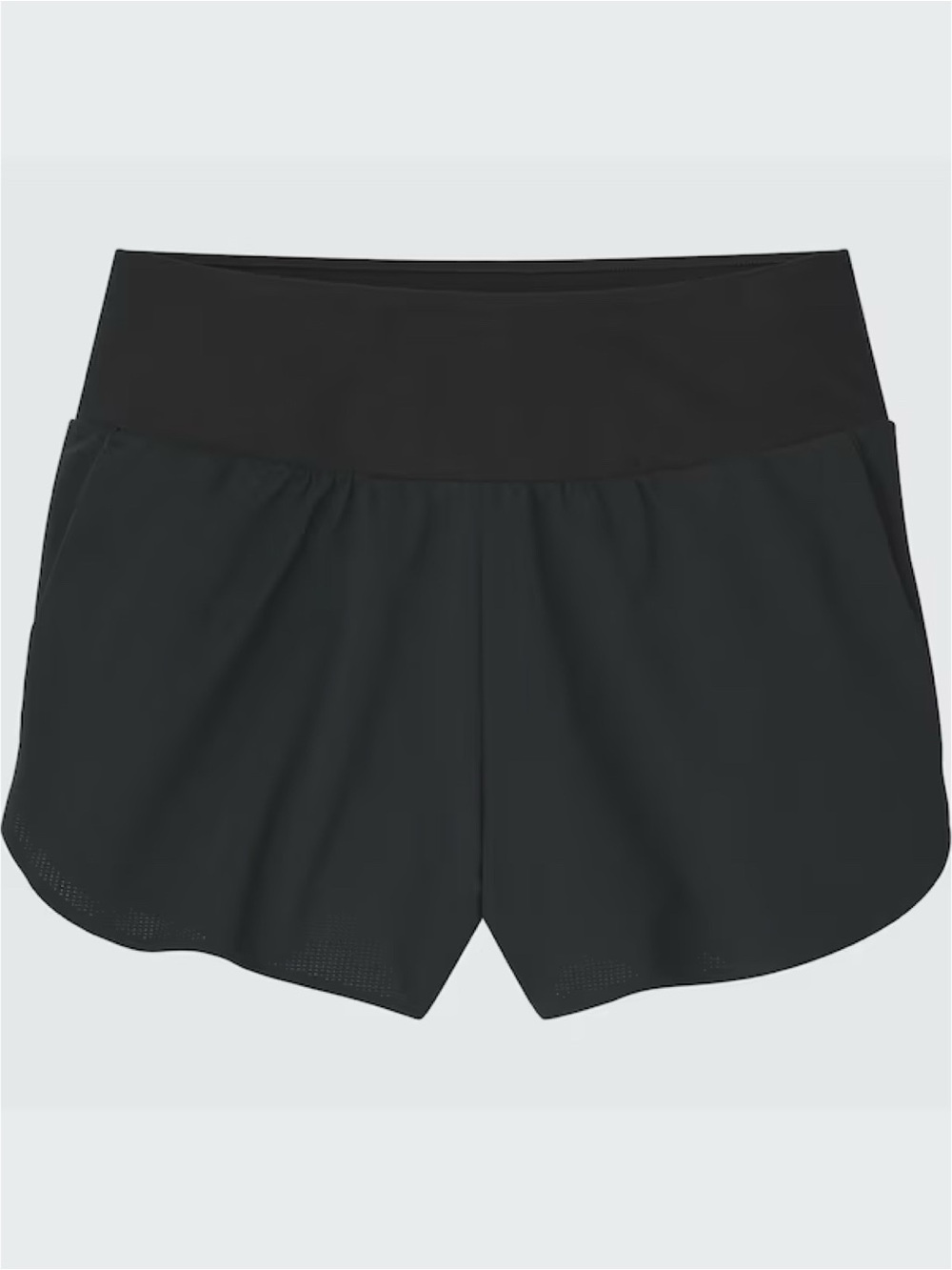 Uniqlo “Ultra Stretch” black athletic running shorts (XL)